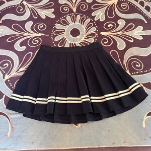 Ralph Lauren RLX Pleated Navy and White Tennis Skirt NWOT